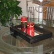 Custom Framed Mirror Centerpiece