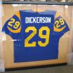Custom 3D Shadow Box for LA Rams #29 Eric Dickerson 1984 Signed Jersey 