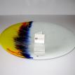 Kaleidoscopio Italian Glass - Fire 43 Plate